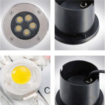 Factory price recessed 5W led inground uplight