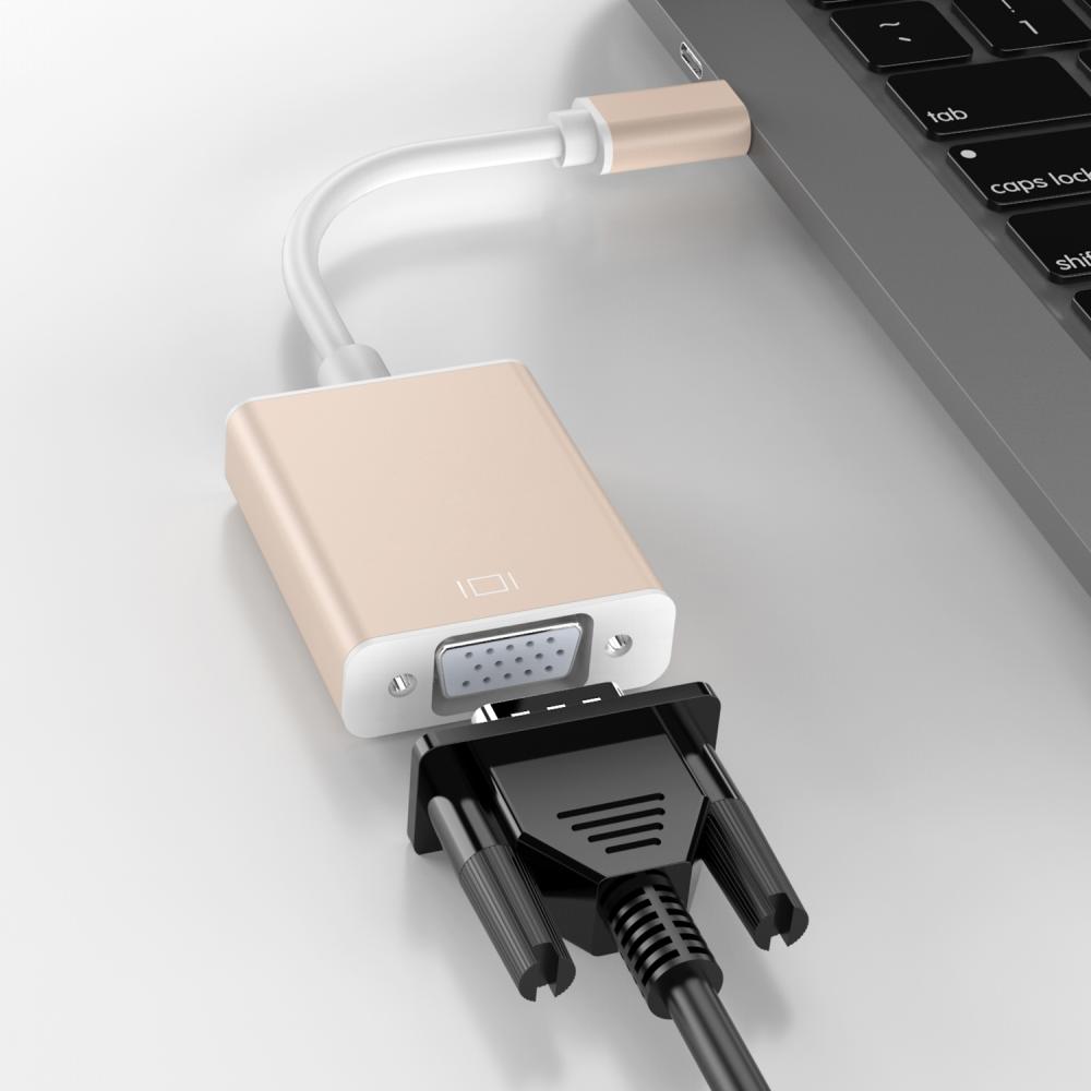 2 في 1 USB HUB إلى VGA