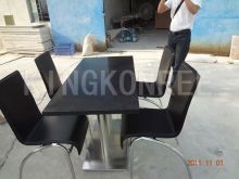 Oem Aartificial Marble Restaurant Table Solid Surface Marble Table Tops With Customized