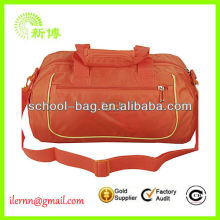 High quality orange weekend duffel bag