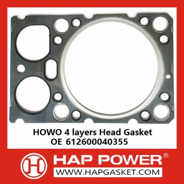 HOWO Guarnizione testa 4 strati OE 612600040355