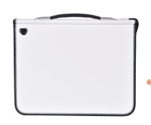 premier A4 leather portfolio for artist document storage