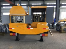 ?A span arch roofing building machine