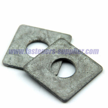 Carbon Steel Galvanized Square Washers China directly factory