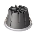 Yeni tasarım kalıp dökümü alüminyum gömme ticari downlight