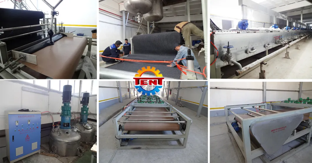 Non Woven PVC Backing Runway Wedding Carpet Production Line