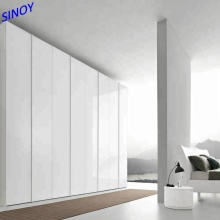 Pure White Lacquered Glass
