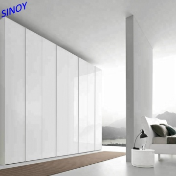 Pure White Lacquered Glass