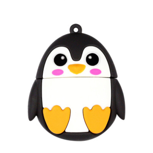 Uil Vos Bij Pinguïnvormige Pendrive