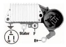 1260001530,1260000931,1260000932,1260001450,2770070030,IN436 Auto alternator voltage regulator 
