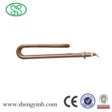 quick-heated copper coil solar water heater element for geyser