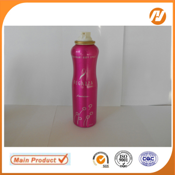 aluminum aerosol can for shampoo