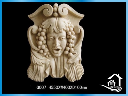 Awesome high quality garden head statues