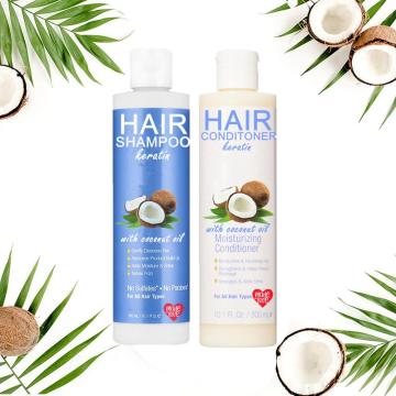 Kokos Shampoo Conditioner Set für farb behandelte Haare
