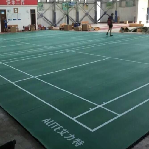 Tapis de terrain de badminton économique