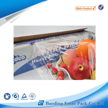 PE material and moisture proof feature food grade cling film