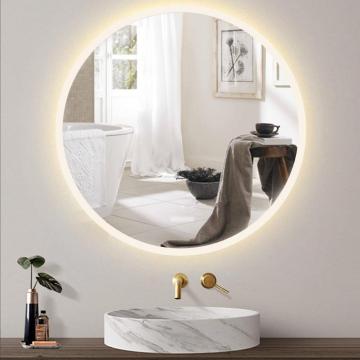 Led Round Smart Mirror With Acrylic Frame