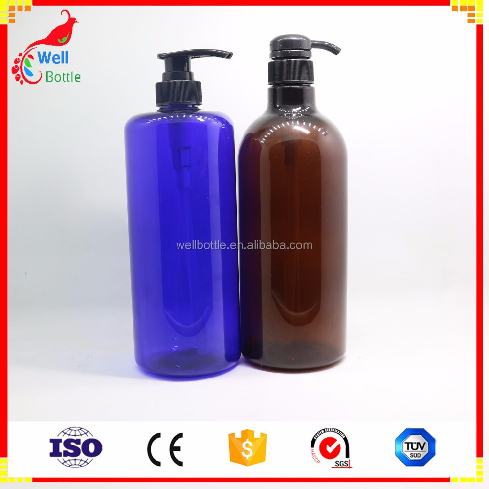 250ml 350ml 500ml 750ml 1000ml PET plastic bottle with the pump cap PP-4Z