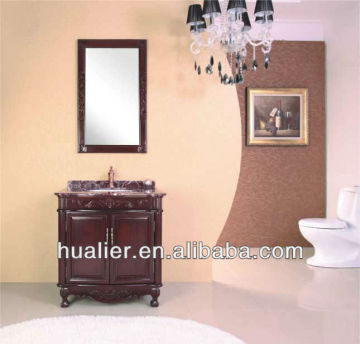 Antique bath vanities with marble top 8006