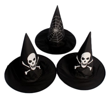 Hallowmas Cuspidal Witch Hat With Printed