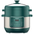 5.5L dual-hat cooker good quality kitchen electric multi pressure cooker Hot pot Steamer blue