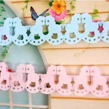 Kids Hobbyhorse Hanging Garland Tissue Paper Flowers Garland Birthday Decor Party Decorations