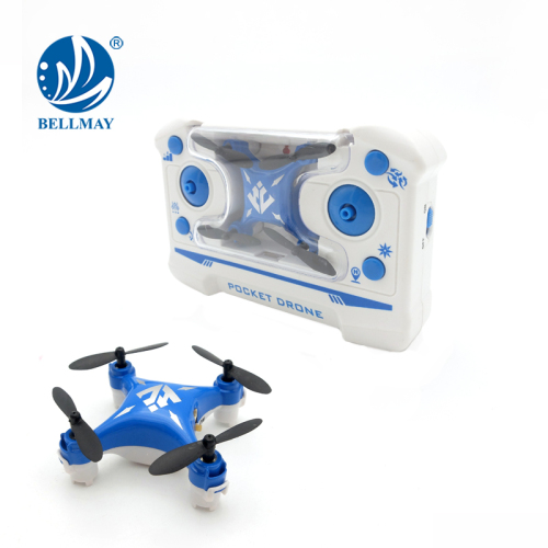 Radio Control 2.4GHz Pocket Drone Mini con un balanceo y retorno clave