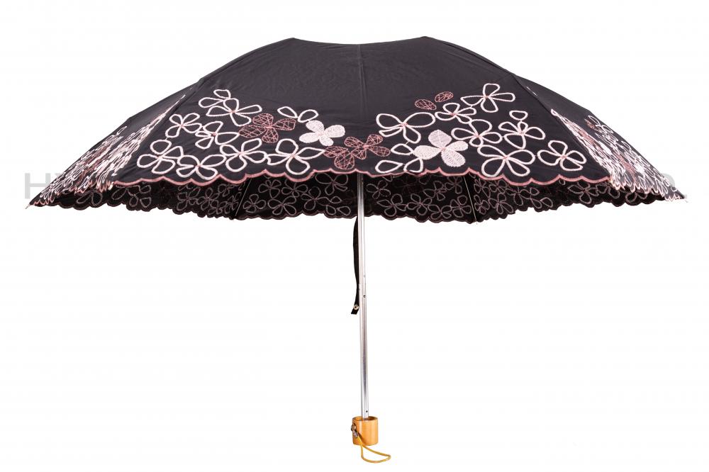 Embroidery Design 3 Folding Umbrella Japanese Style