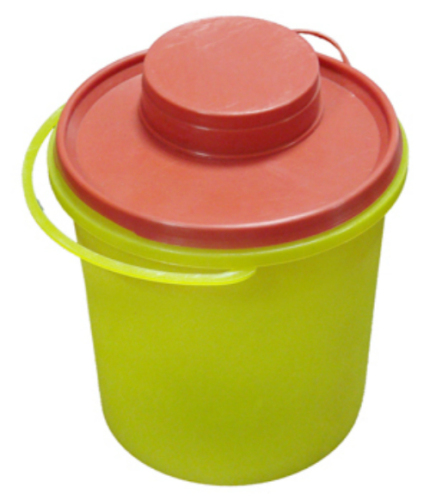 Disposable Medical Sharp Container 1.5L Plastic