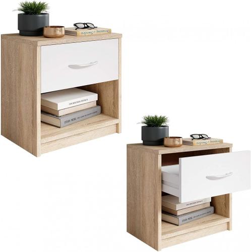 Wooden Style Stand Furniture Bedroom Bedside Table