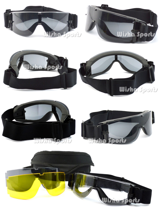 Usmc Airsoft X800 Interchangeable Lens Version Tactical Military Goggle Glasses