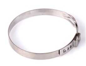 Single Ear Stepless Hose Clamps