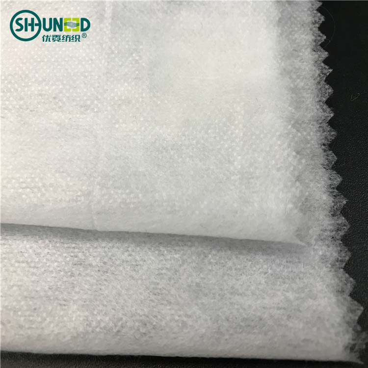 Nonwoven Interlining Fabric for Apparel Hot Rolling Fusible Lining/Interfacing