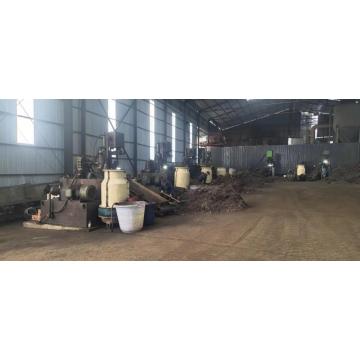 Cippings logam vertikal cast Iron Briquette Press