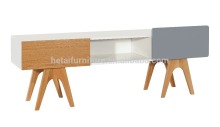 Latest design TV cabinet, MDF wooden TV stand, TV unit from China