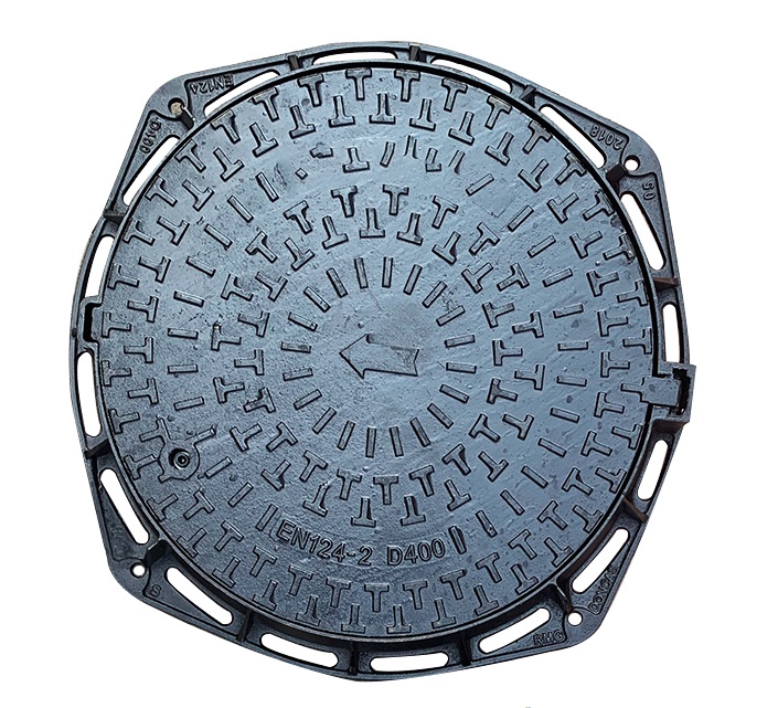 Ductile Iron Manhole Cover D400 Openong600 Jpg