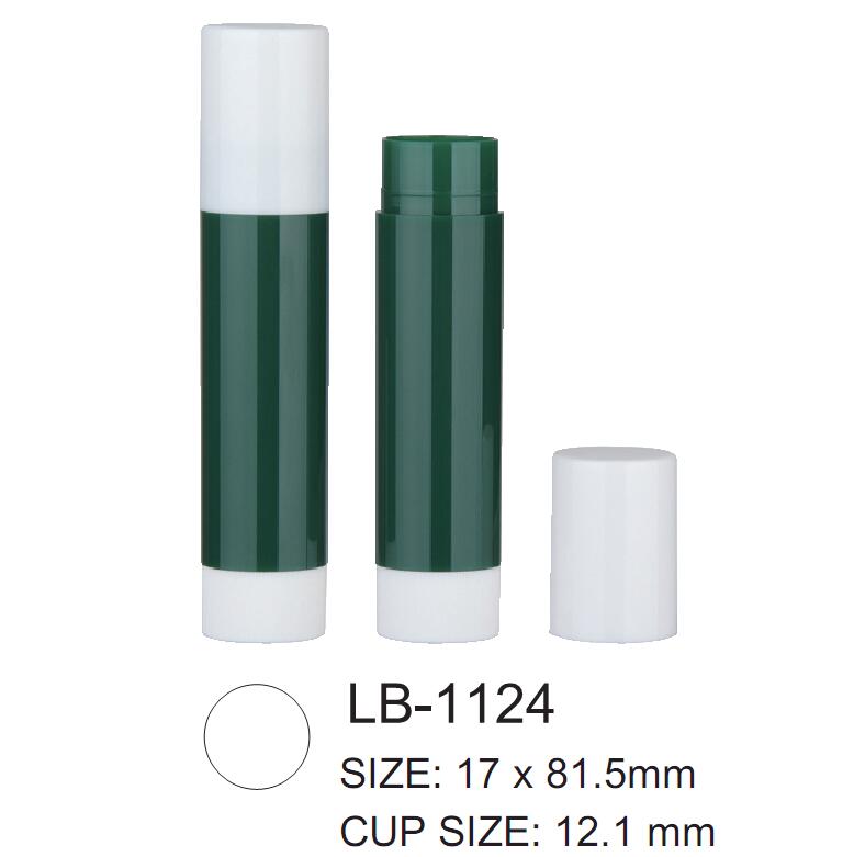 Empty Plastic Cosmetic Lip Balm LB-1124