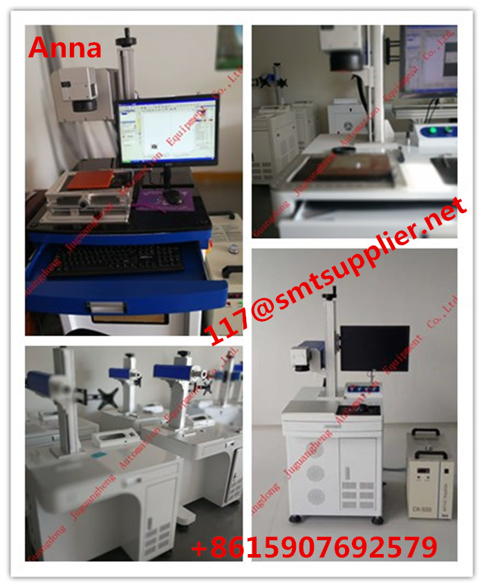 Fiber and CO2 and UV laser marking machine