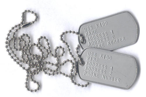 Custom Fashion Stainless Steel and Aluminum Metal Dog Tag