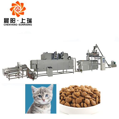 Kibble dry dog cat pet food processing machines