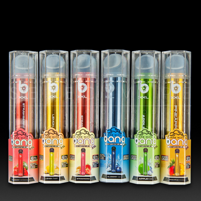 Bocree descartáveis ​​vape sabores 600puffs