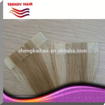 Indian Remy Human Hair Skin Weft Extension