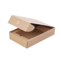 Tryck logotyp Eco Friendly Brown Kraft Shipping Box