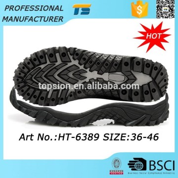 Eva Outdoor Flat Shoe Sole Maker Thick Rubber Sole Shoes Rubber Outsole