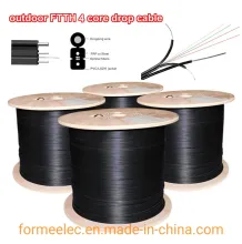 Fiber Optic Cable Outdoor FTTH Cable 4 Core FTTH Drop Cable
