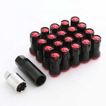 High-Quality Multicolor Racing Wheel Locking Lug Nuts