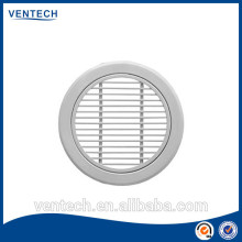 Air vent round linear grille