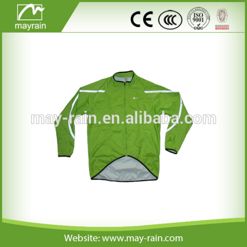 waterproof Taffeta outdoor jacket with reflective strip