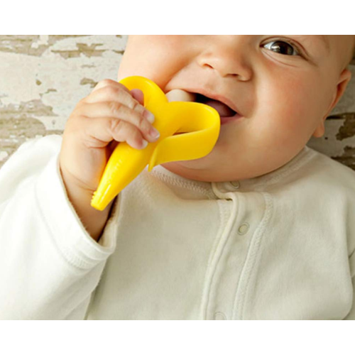 Cepillos de dientes de bebé de silicona sin BPA personalizados