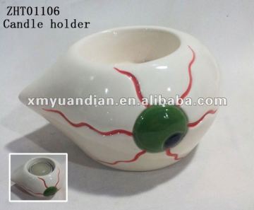 ceramic candlestick holder